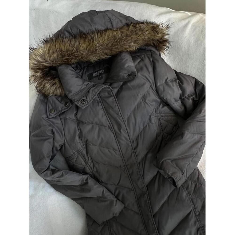 Puffer Trench Coat by Kenneth Cole